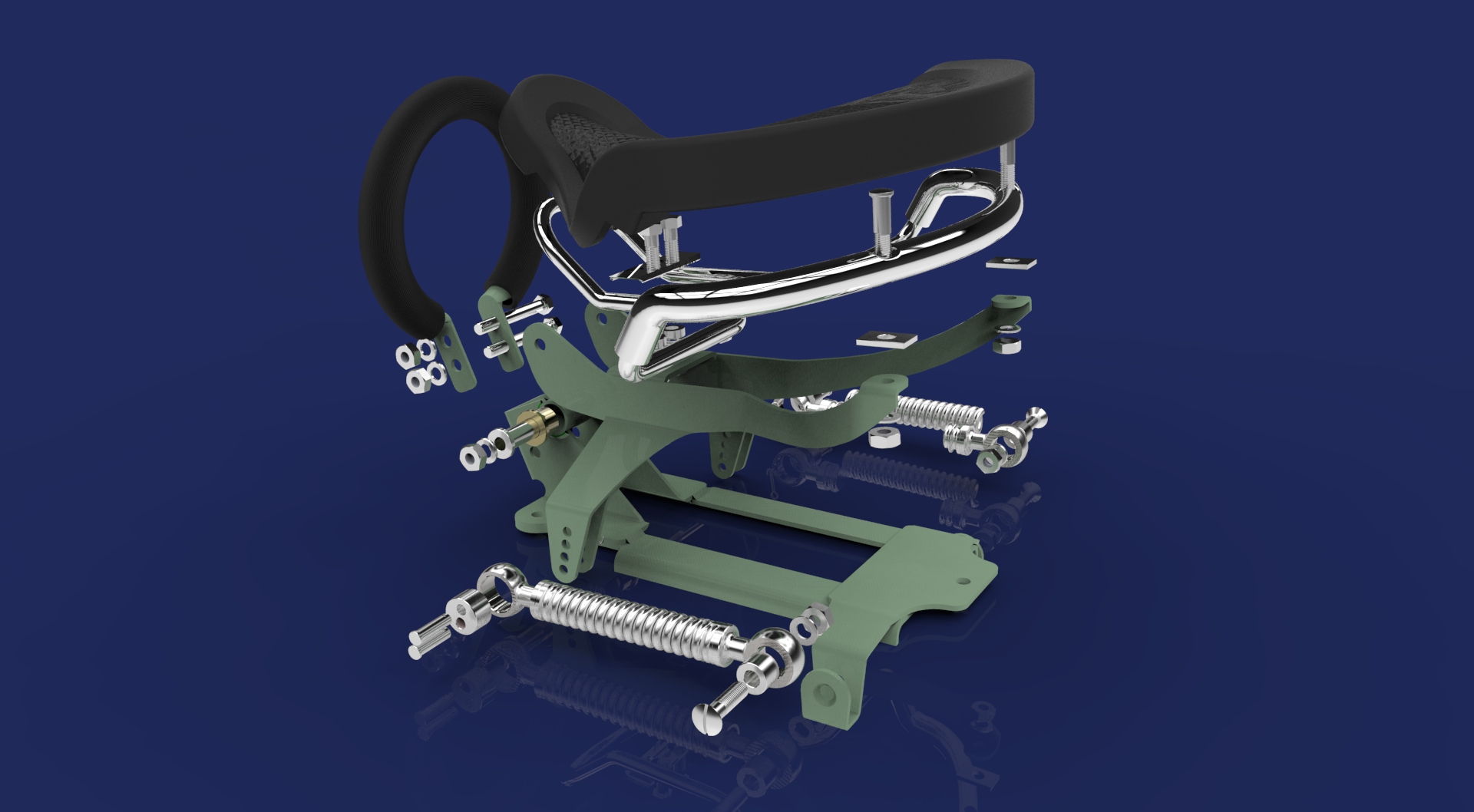 摩托车-后排后座